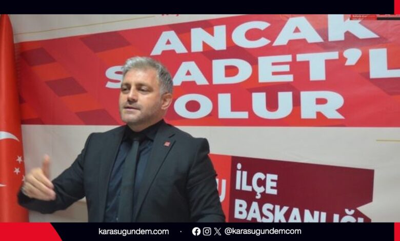 Karasu: Saadet'ten Bölgesel Barış Çağrısı ve Sahil Projesi 11 Karasu: Saadet'ten Bölgesel Barış Çağrısı ve Sahil Projesi E