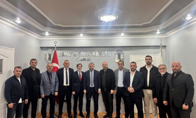 Saadet Partisi Karasu'dan Esnaf Odası Başkanı Cihan Emre'ye Ziyaret 10 kae photo 8